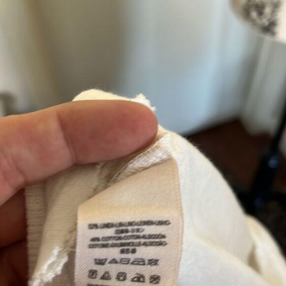 We The Free White Sheer Print Top - Picture 8 of 9